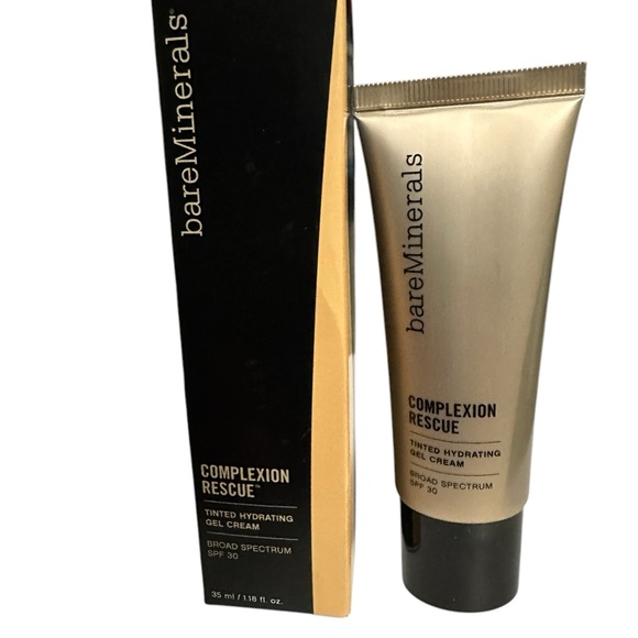 BAREMINERALS Complexion Rescue Ginger 06 Tinted Hydrating Gel Cream 1.18oz NIB - Picture 3 of 7